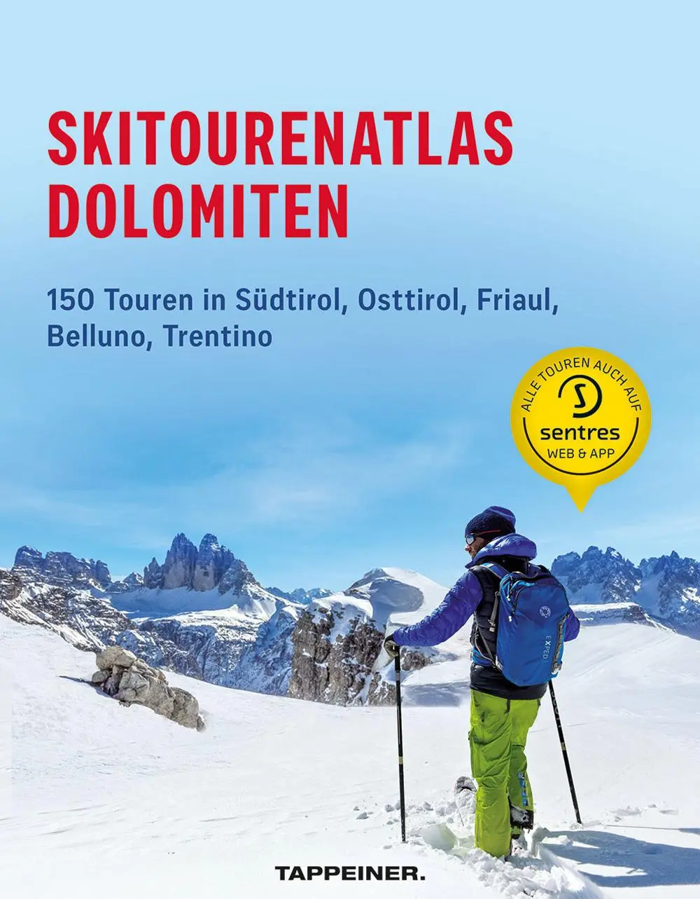 Cover: 9788870739343 | Skitourenatlas Dolomiten | Taschenbuch | Vorlagebögen | 336 S. | 2019