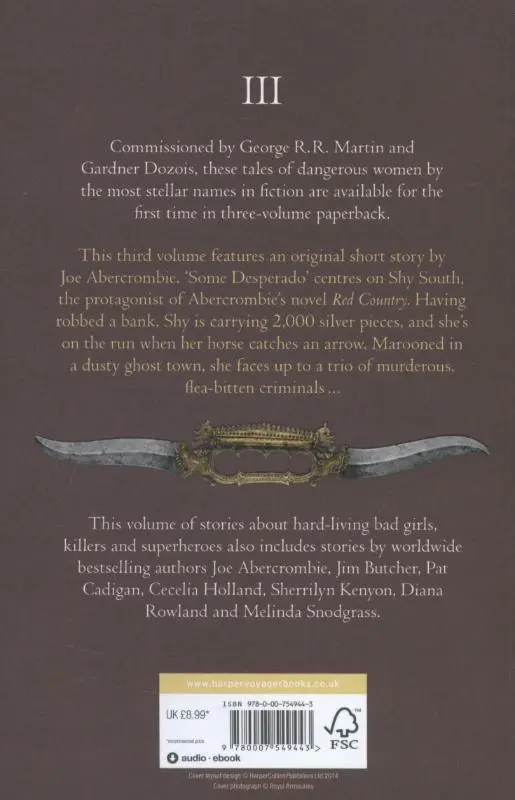 Rückseite: 9780007549443 | Dangerous Women Part 3 | George R. R. Martin (u. a.) | Taschenbuch