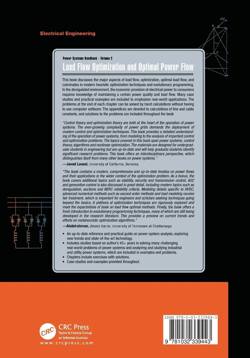 Rückseite: 9781032339443 | Load Flow Optimization and Optimal Power Flow | J. C. Das | Buch