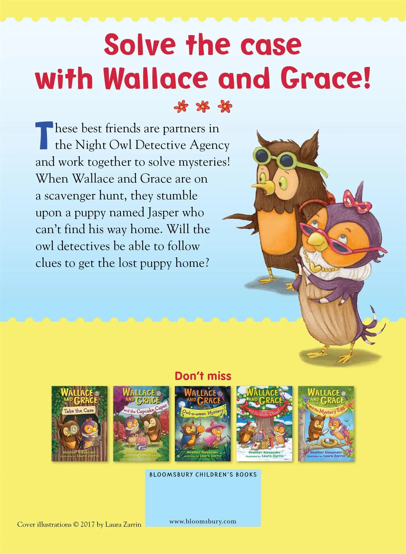 Rückseite: 9781547619443 | Wallace and Grace and the Lost Puppy | Heather Alexander | Taschenbuch