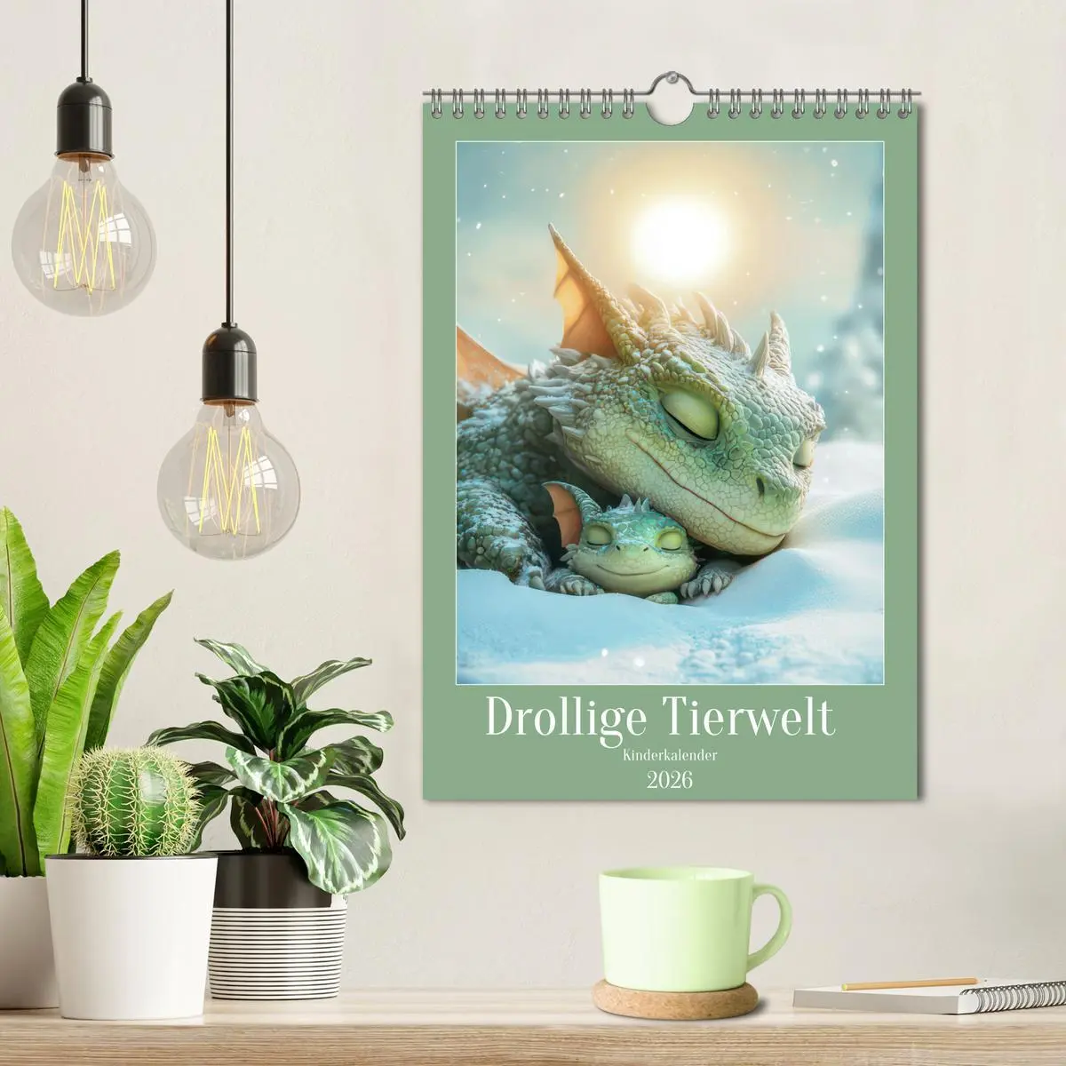 Bild: 9783457259443 | Drollige Tierwelt - Kinderkalender (Wandkalender 2026 DIN A4 hoch),...