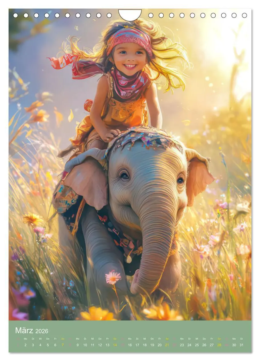 Bild: 9783457259443 | Drollige Tierwelt - Kinderkalender (Wandkalender 2026 DIN A4 hoch),...