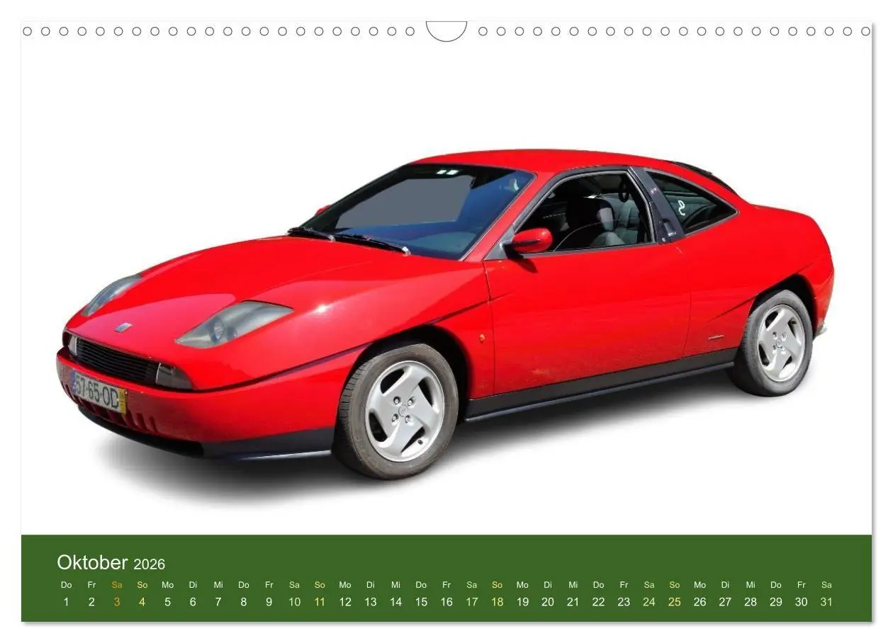 Bild: 9783516729443 | Italienische Klassiker (Wandkalender 2026 DIN A3 quer), CALVENDO...