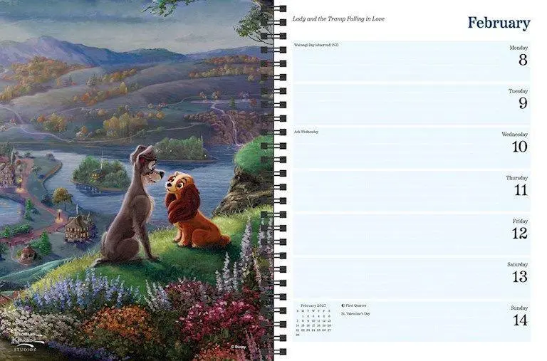 Bild: 9798881609443 | Thomas Kinkade: The Disney Dream Collection 2027 | McMeel Andrews