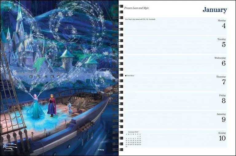 Bild: 9798881609443 | Thomas Kinkade: The Disney Dream Collection 2027 | McMeel Andrews