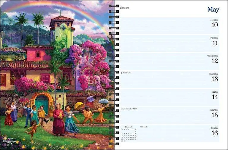 Bild: 9798881609443 | Thomas Kinkade: The Disney Dream Collection 2027 | McMeel Andrews