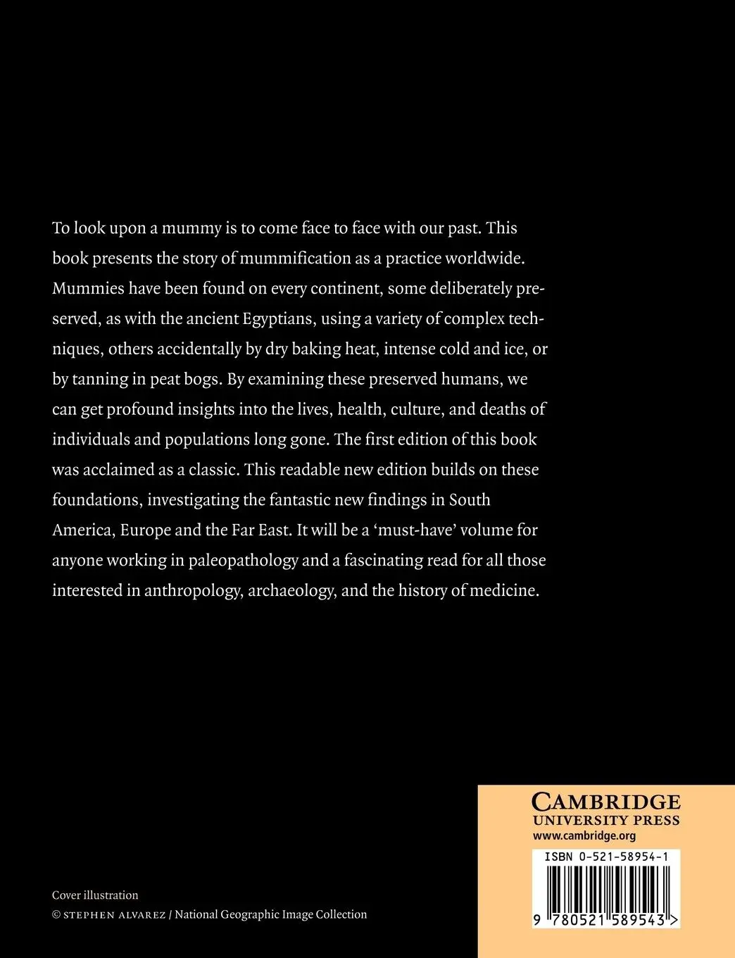 Rückseite: 9780521589543 | Mummies, Disease and Ancient Cultures | Aidan Cockburn (u. a.) | Buch
