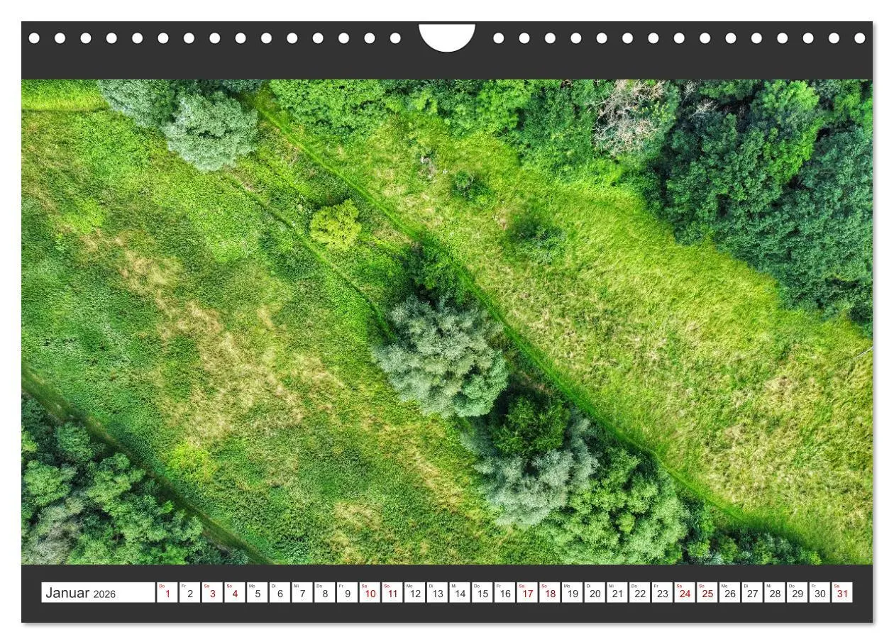 Bild: 9783457629543 | Die Natur von oben - aufgenommen über Deutschland (Wandkalender...