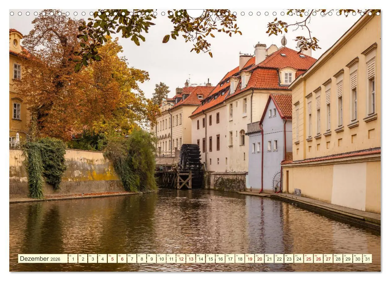 Bild: 9783457939543 | Die schöne Stadt Prag (Wandkalender 2026 DIN A3 quer), CALVENDO...