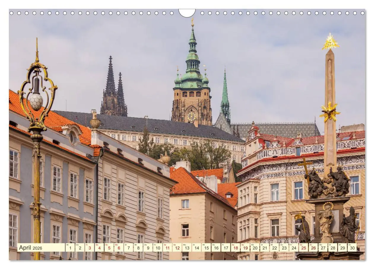 Bild: 9783457939543 | Die schöne Stadt Prag (Wandkalender 2026 DIN A3 quer), CALVENDO...