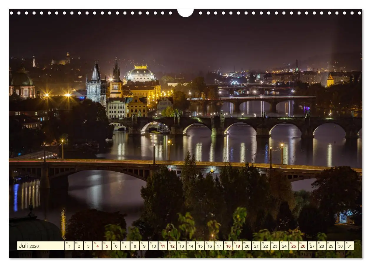 Bild: 9783457939543 | Die schöne Stadt Prag (Wandkalender 2026 DIN A3 quer), CALVENDO...