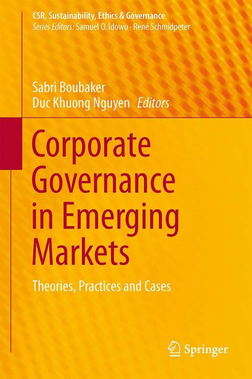 Cover: 9783642449543 | Corporate Governance in Emerging Markets | Duc Khuong Nguyen (u. a.)