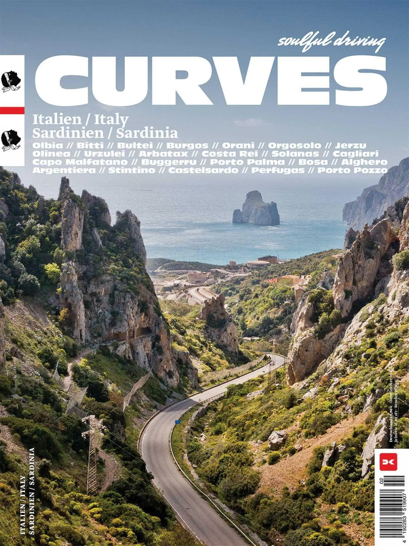 Cover: 9783667129543 | CURVES 23. Sardinien | Stefan Bogner | Taschenbuch | 288 S. | Englisch
