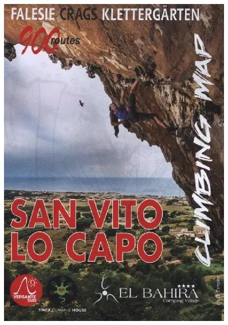 Cover: 9788898609543 | San Vito Lo Capo, Sicilia, Climbing Map | Massimo Cappuccio (u. a.)