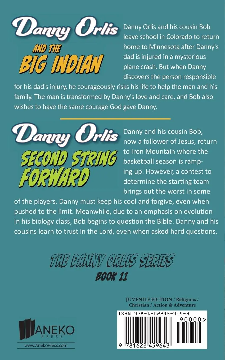 Rückseite: 9781622459643 | Danny Orlis and the Big Indian and Second String Forward | Palmer
