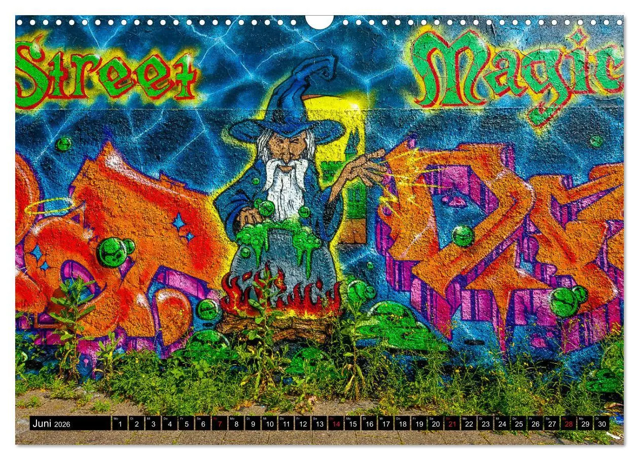 Bild: 9783457789643 | Street art Düsseldorf Michael Jaster (Wandkalender 2026 DIN A3...