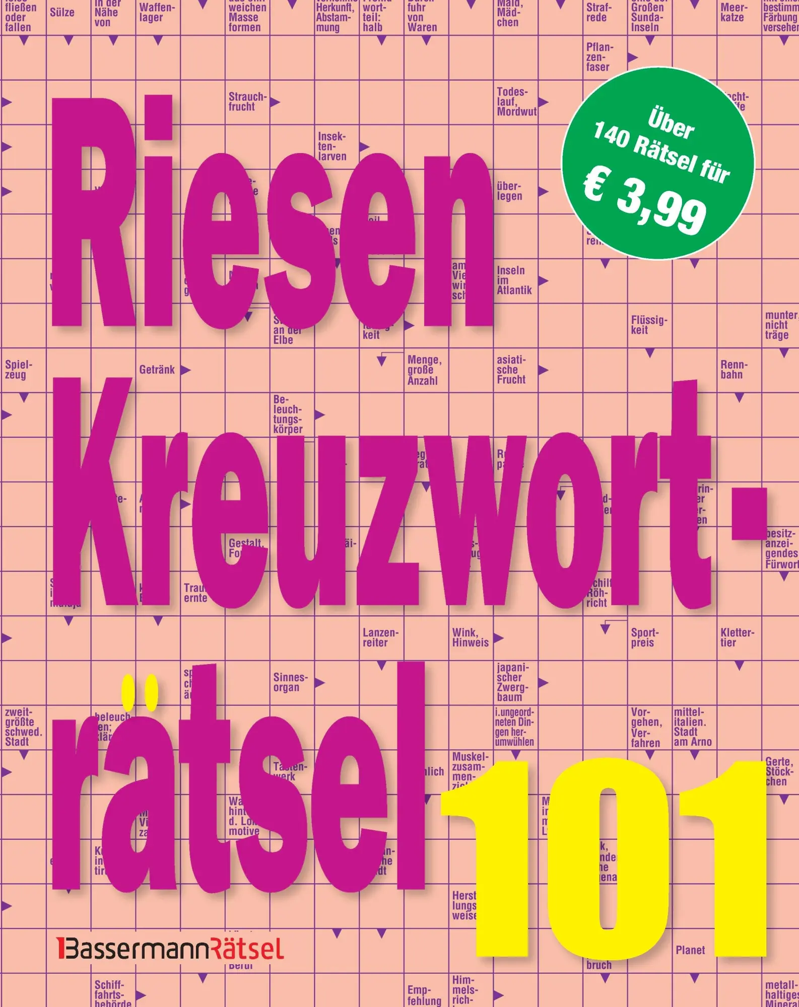 Krüger, Eberhard: Riesen-Kreuzworträtsel 101 (5 Exemplare à 3,99 EUR)