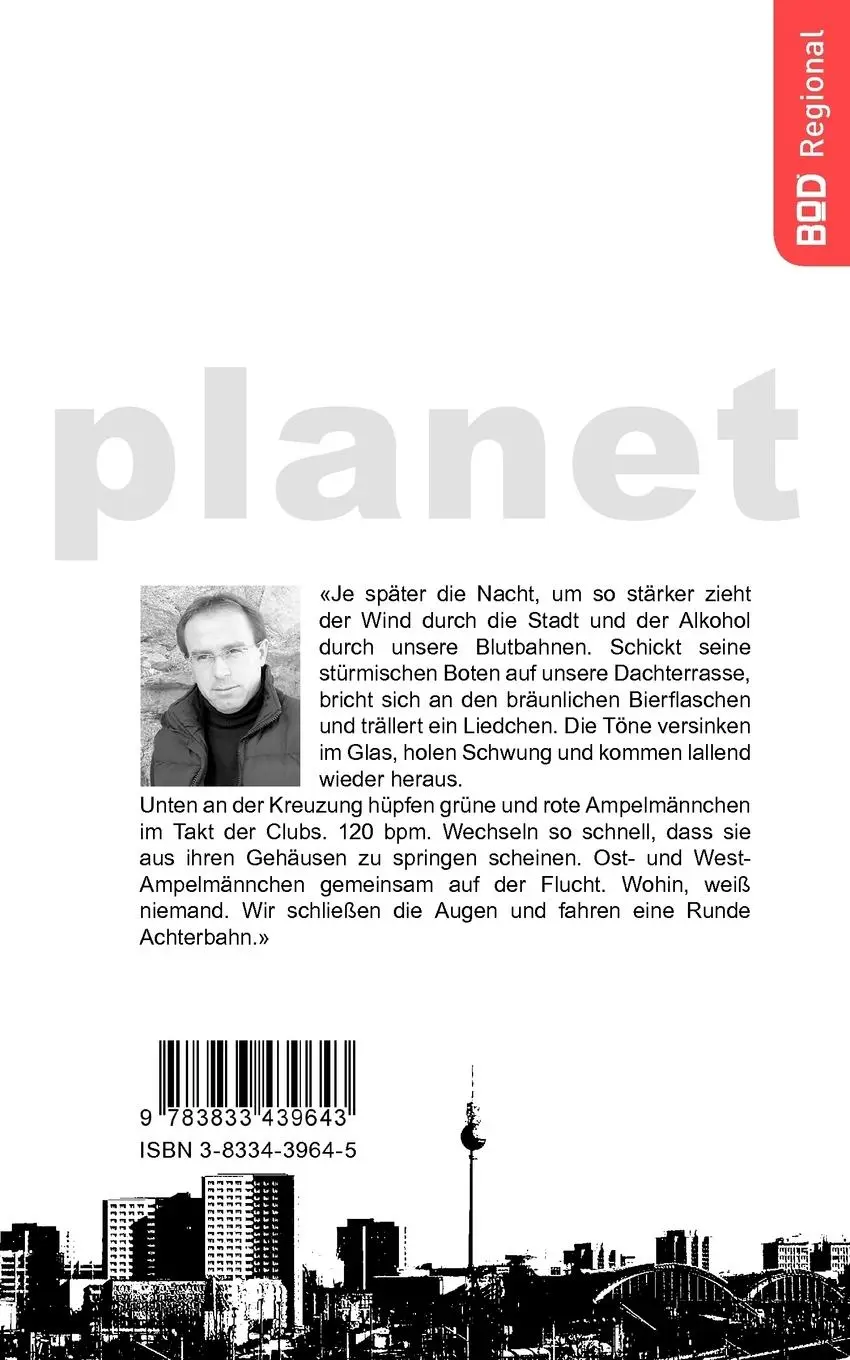 Rückseite: 9783833439643 | planet berlin | Ralf Richert | Taschenbuch | 113 S. | Deutsch | 2006
