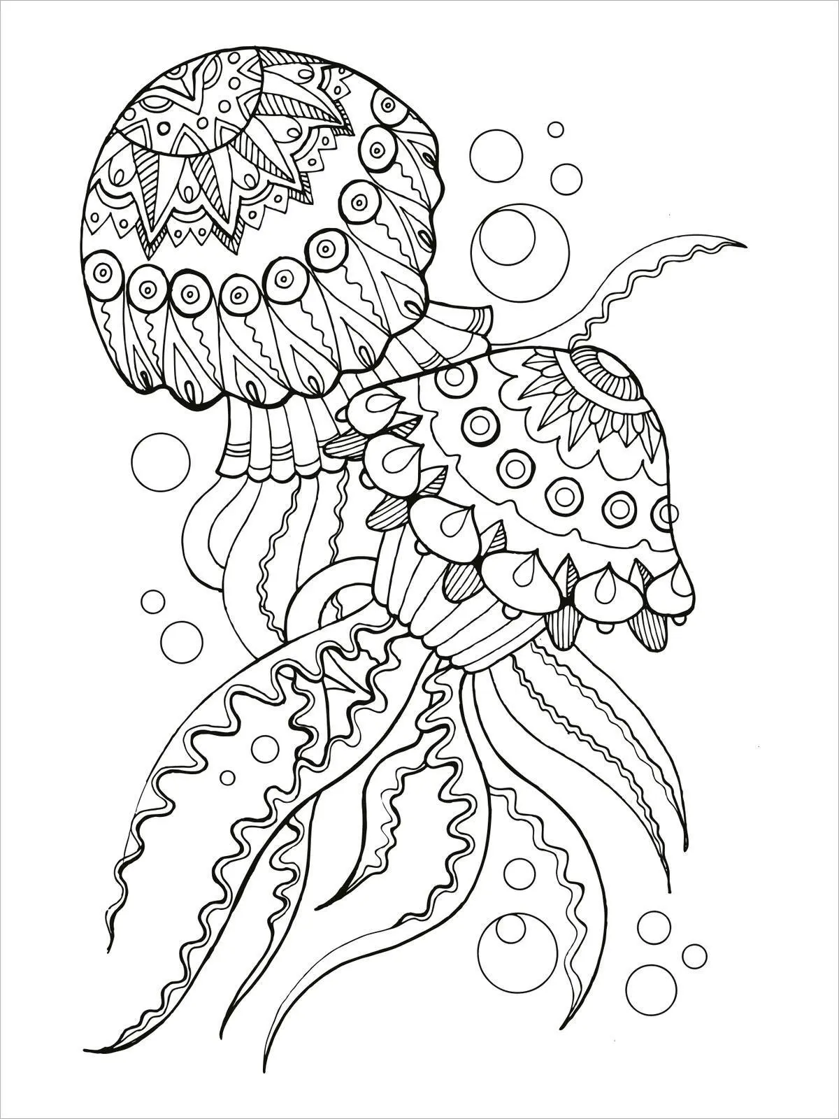 Bild: 9783845869643 | Mein Mandala-Tier-Malbuch - Unterwasserträume | 30 Malvorlagen | Buch