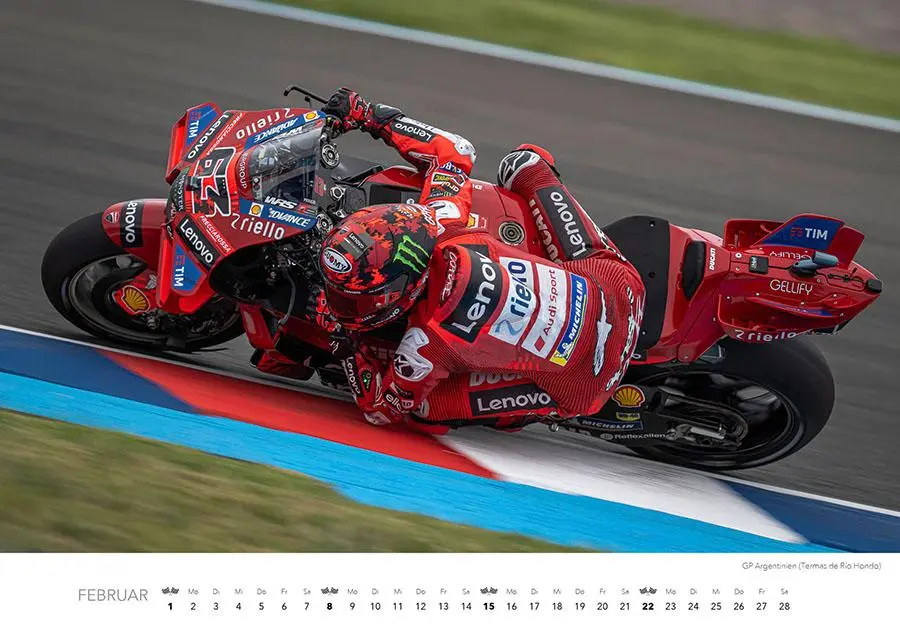 Bild: 9783966649643 | Motorrad Grand Prix Kalender 2026 | Karl Fritz Glänzel | Kalender