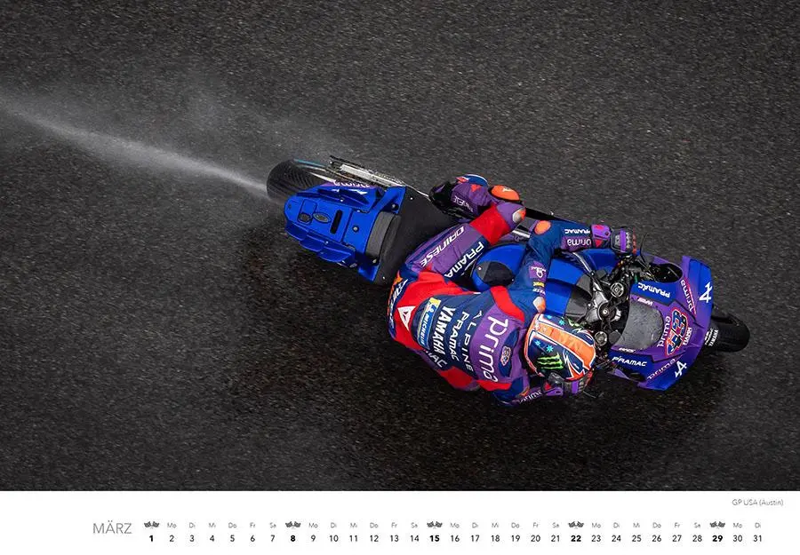 Bild: 9783966649643 | Motorrad Grand Prix Kalender 2026 | Karl Fritz Glänzel | Kalender