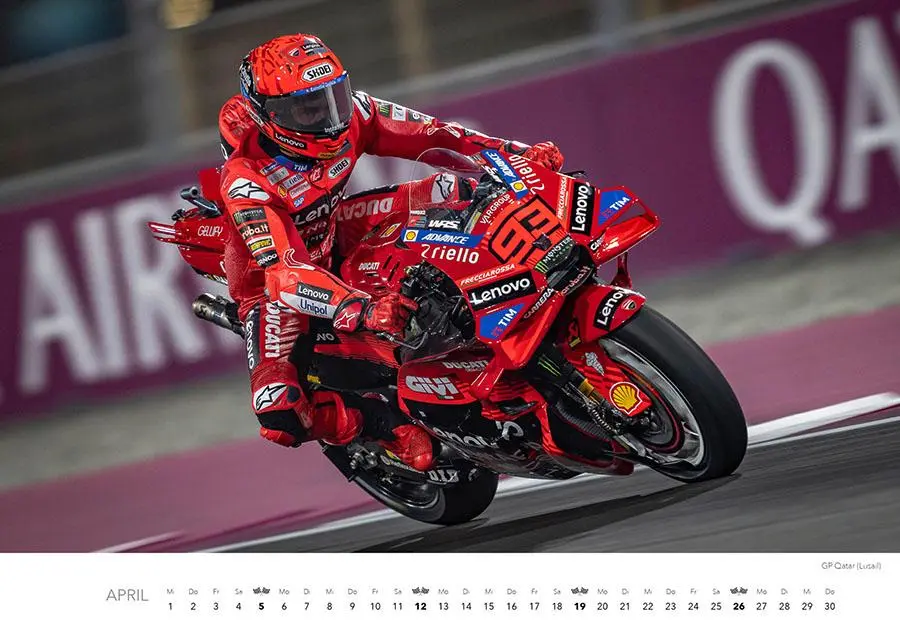 Bild: 9783966649643 | Motorrad Grand Prix Kalender 2026 | Karl Fritz Glänzel | Kalender