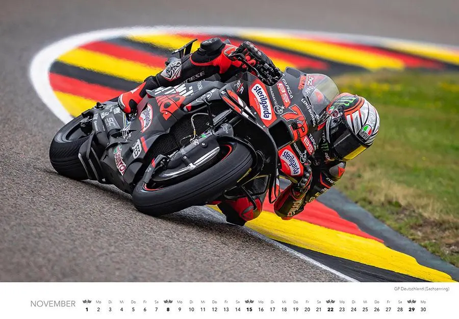 Bild: 9783966649643 | Motorrad Grand Prix Kalender 2026 | Karl Fritz Glänzel | Kalender