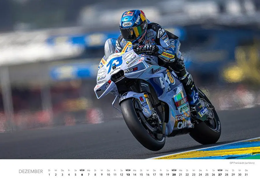 Bild: 9783966649643 | Motorrad Grand Prix Kalender 2026 | Karl Fritz Glänzel | Kalender