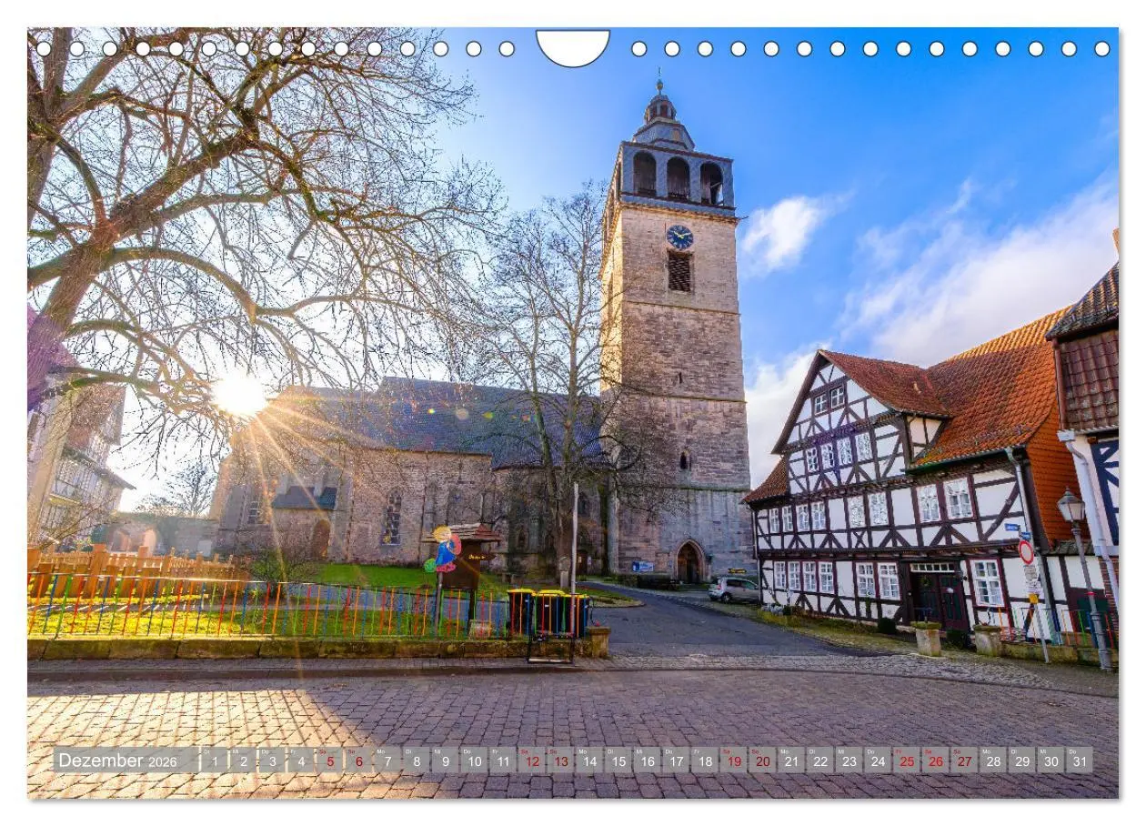 Bild: 9783457539743 | Ein Blick auf Bad Sooden-Allendorf (Wandkalender 2026 DIN A4 quer),...