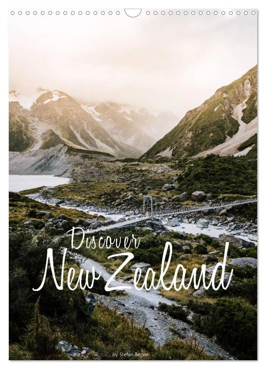 Cover: 9783516559743 | Discover New Zealand (Wall Calendar 2026 DIN A3 portrait), CALVENDO...