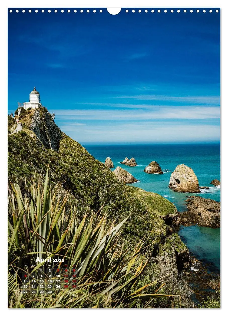 Bild: 9783516559743 | Discover New Zealand (Wall Calendar 2026 DIN A3 portrait), CALVENDO...