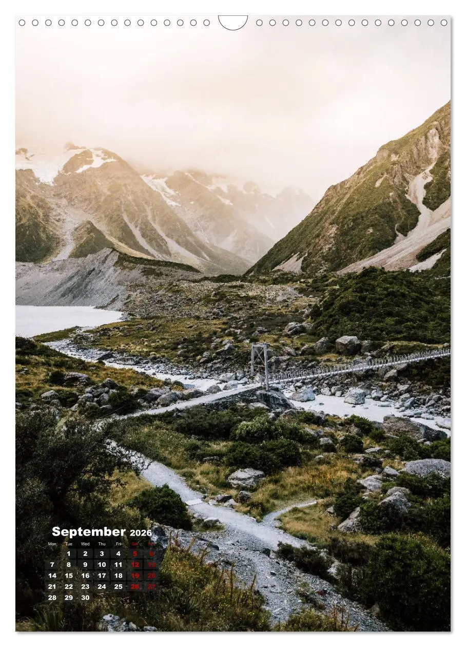 Bild: 9783516559743 | Discover New Zealand (Wall Calendar 2026 DIN A3 portrait), CALVENDO...