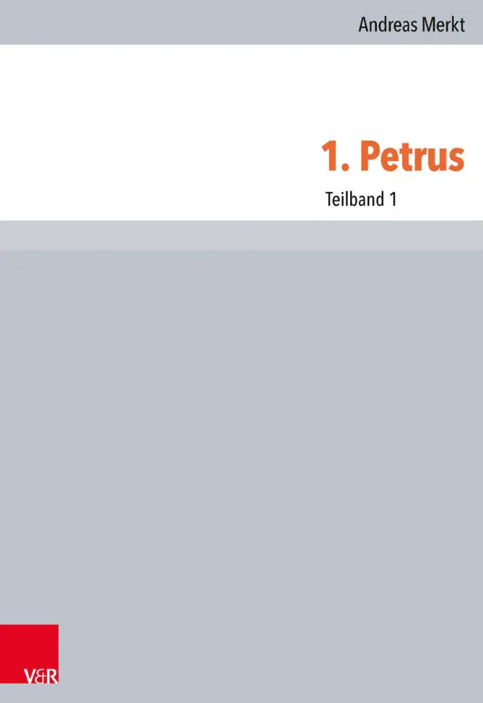 Cover: 9783525539743 | 1. Petrus.Tl.1 | Andreas Merkt | Buch | 252 S. | Deutsch | 2015
