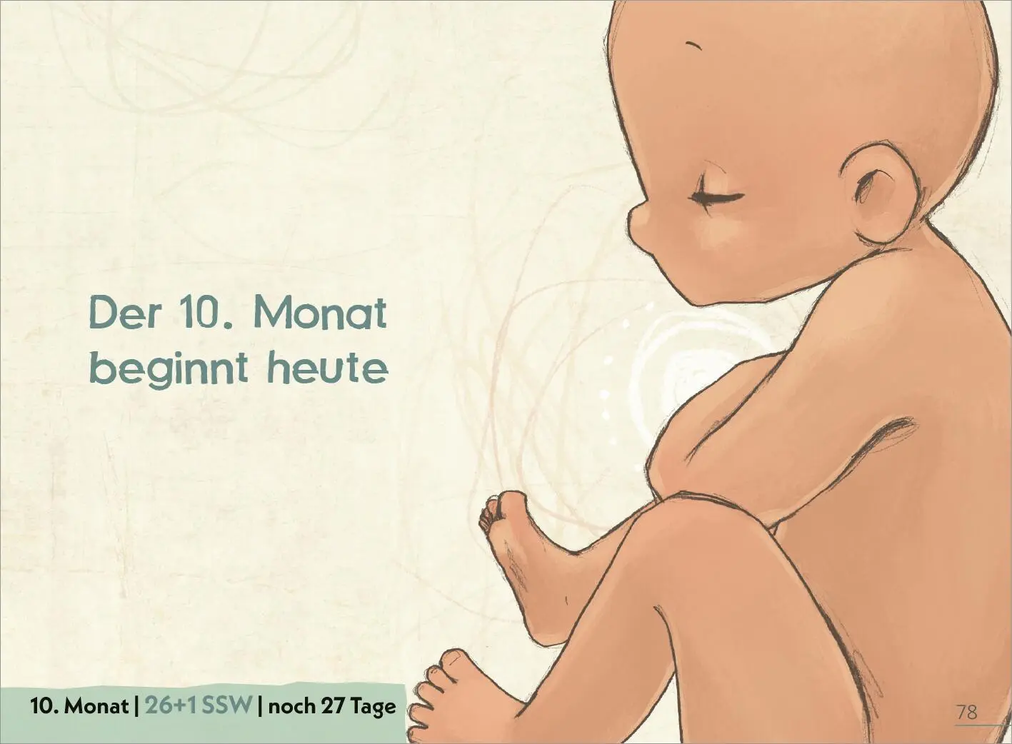 Bild: 9783845859743 | Deine Schwangerschaft Tag für Tag | Christine Rickhoff | Taschenbuch