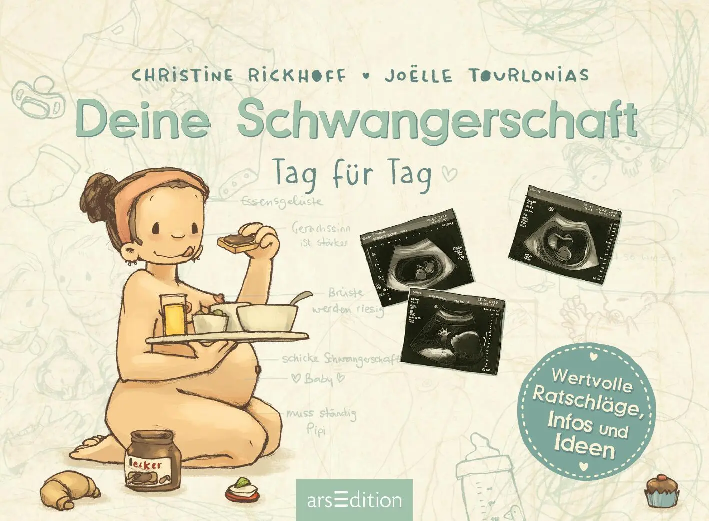 Bild: 9783845859743 | Deine Schwangerschaft Tag für Tag | Christine Rickhoff | Taschenbuch