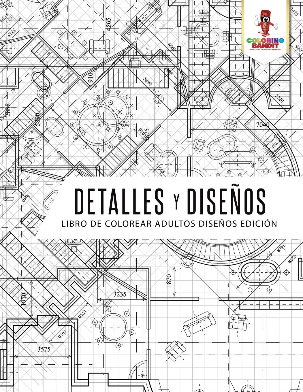 Cover: 9780228209843 | Detalles Y Diseños | Libro De Colorear Adultos Diseños Edición | Buch