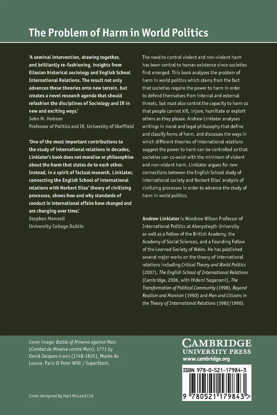 Rückseite: 9780521179843 | The Problem of Harm in World Politics | Andrew Linklater | Taschenbuch