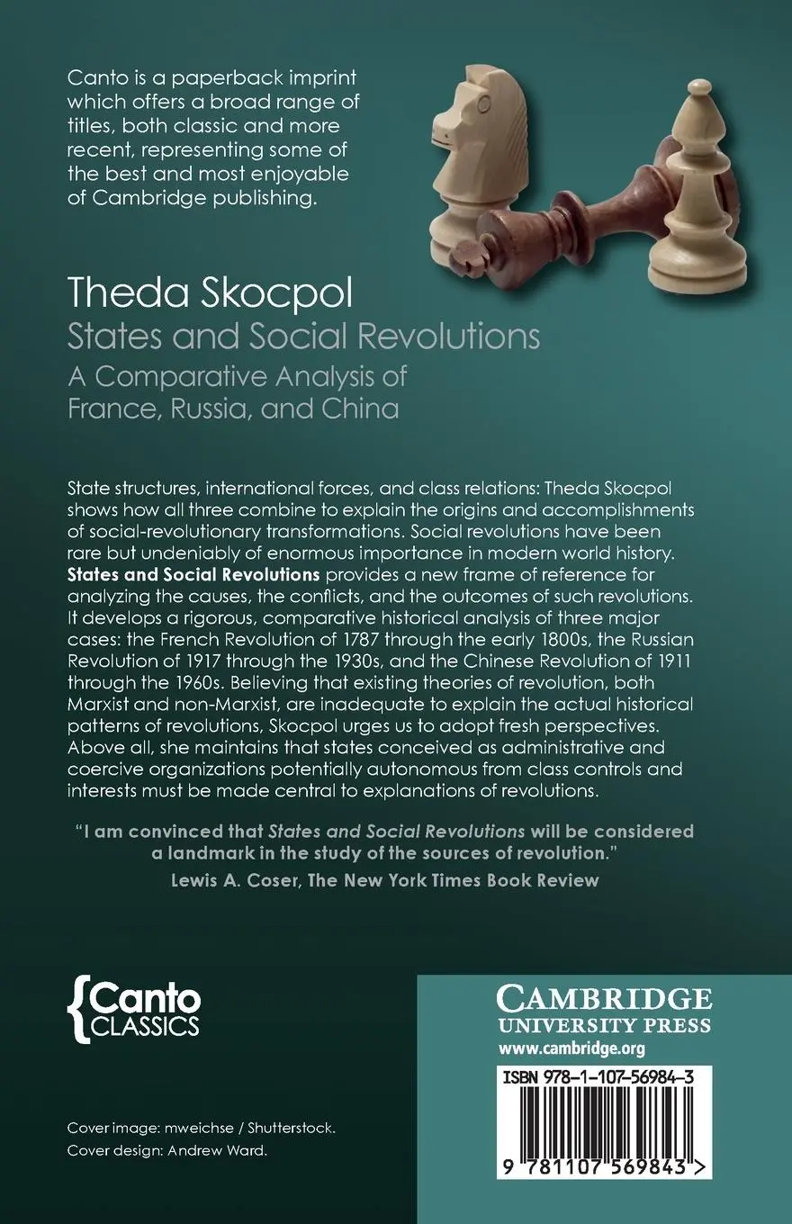 Rückseite: 9781107569843 | States and Social Revolutions | Theda Skocpol | Taschenbuch | Englisch