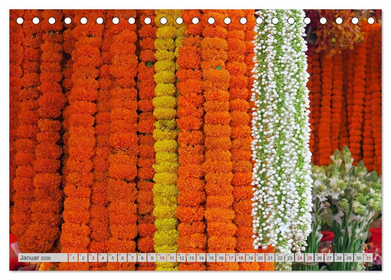 Bild: 9783457459843 | Farbenfrohes Bangladesch (Tischkalender 2026 DIN A5 quer), CALVENDO...