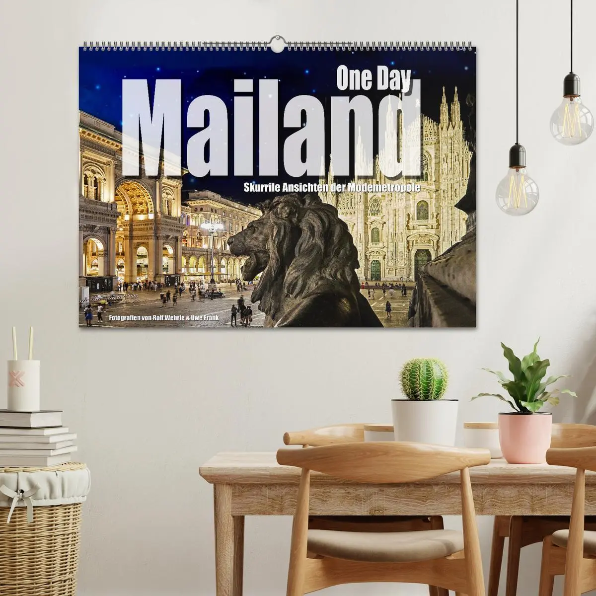 Bild: 9783457529843 | One Day Mailand (Wandkalender 2026 DIN A2 quer), CALVENDO...