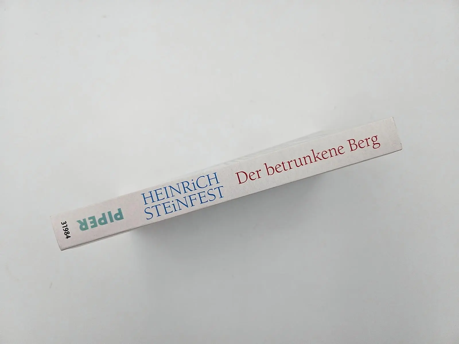 Bild: 9783492319843 | Der betrunkene Berg | Heinrich Steinfest | Taschenbuch | 224 S. | 2024