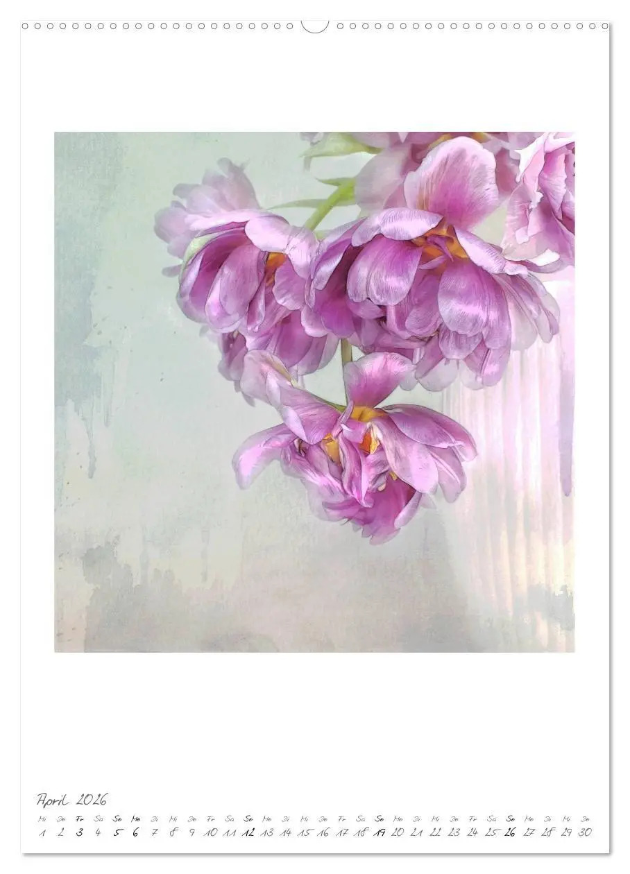 Bild: 9783516479843 | Flower Dreams (Wandkalender 2026 DIN A2 hoch), CALVENDO Monatskalender
