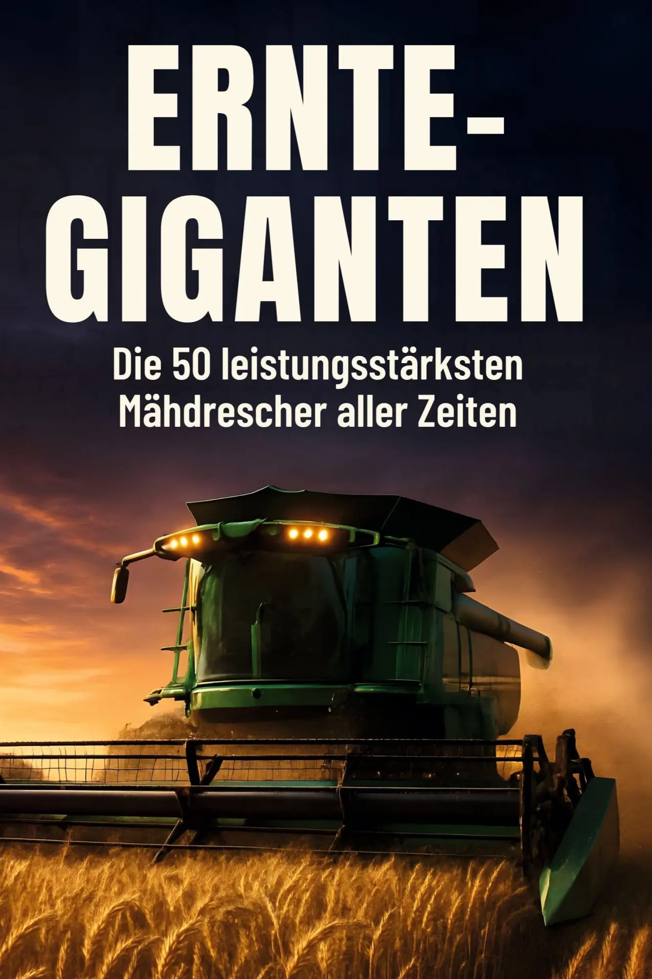 Cover: 9783695369843 | Ernte-Giganten | Die 50 leistungsstärksten Mähdrescher aller Zeiten