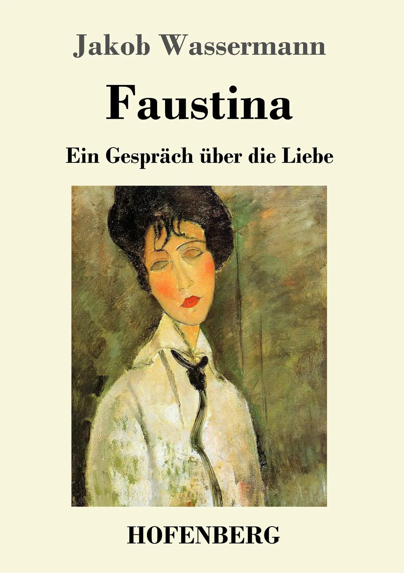 Cover: 9783743709843 | Faustina | Ein Gespräch über die Liebe | Jakob Wassermann | Buch
