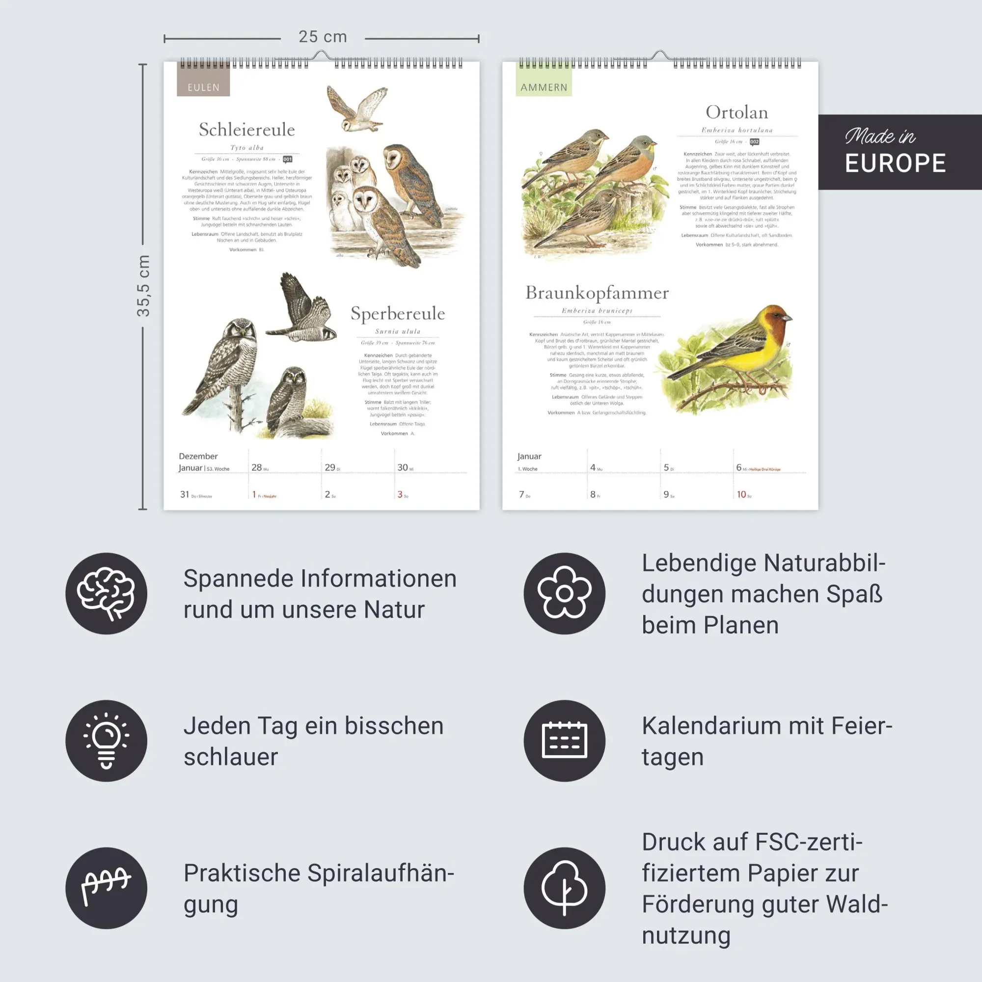 Bild: 9783840039843 | KOSMOS Was fliegt denn da? Wochenplaner 2027 - Der Kalender zum...