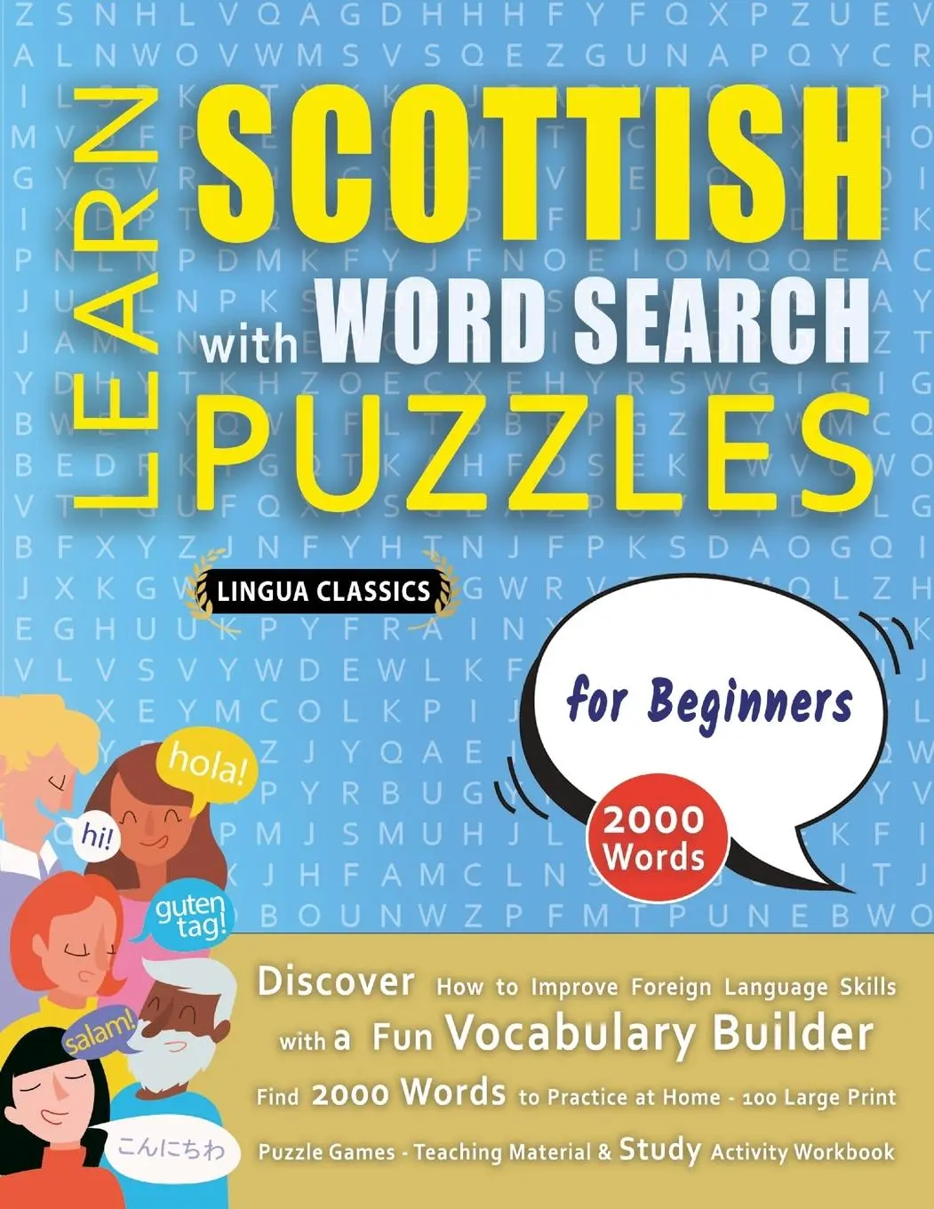 Cover: 9798349039843 | LEARN SCOTTISH WITH WORD SEARCH PUZZLES FOR BEGINNERS - Discover...