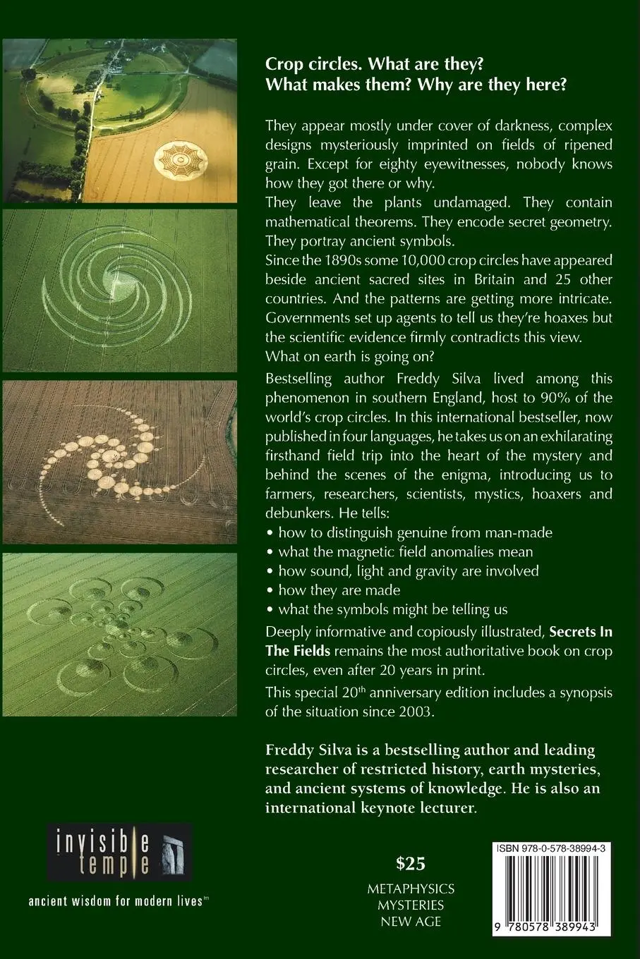 Rückseite: 9780578389943 | Secrets In The Fields | Freddy Silva | Taschenbuch | Englisch | 2022