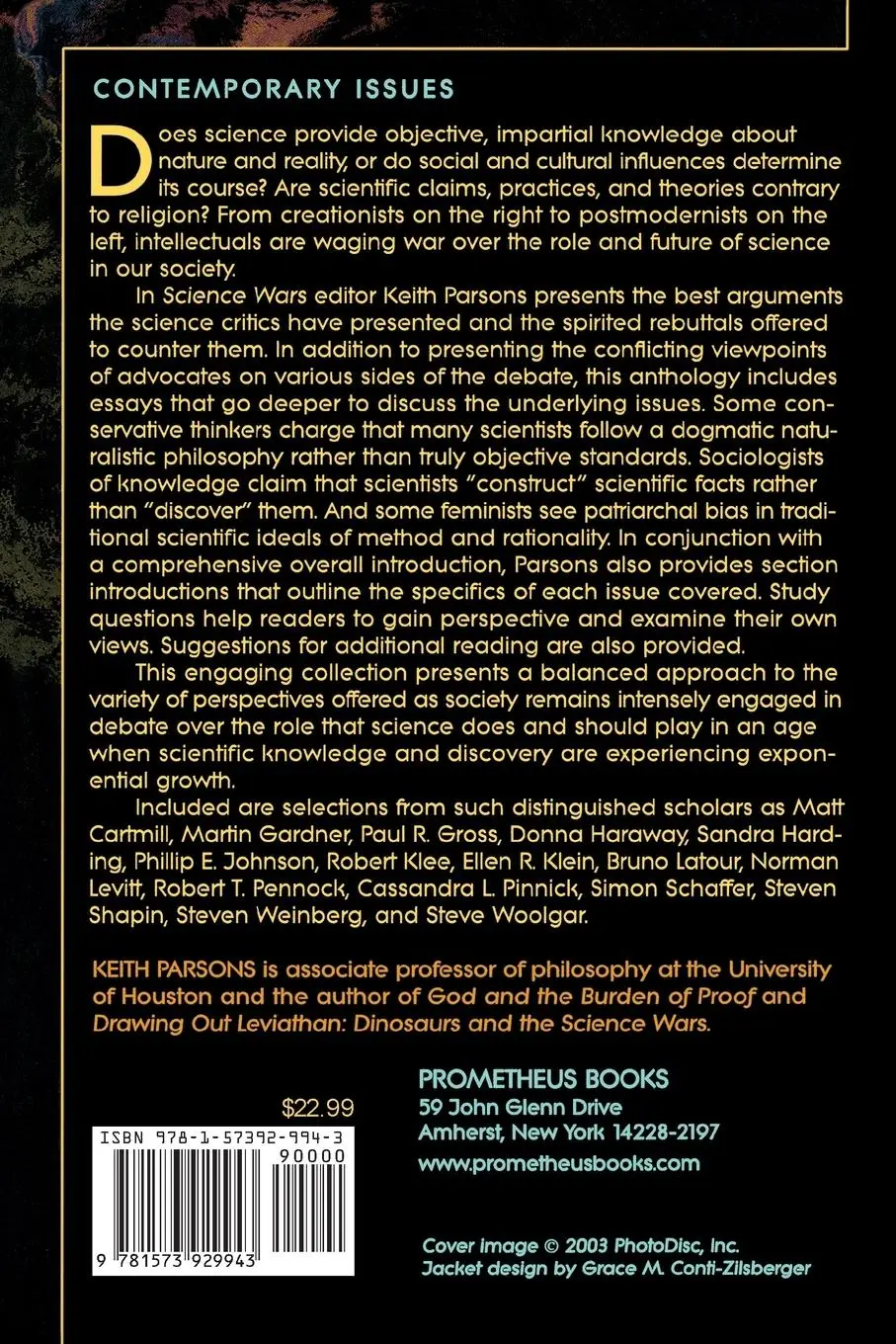 Rückseite: 9781573929943 | The Science Wars | Debating Scientific Knowledge and Technology | Buch