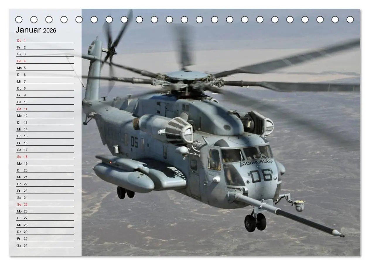 Bild: 9783457999943 | Streitkraft. Militärische Impressionen (Tischkalender 2026 DIN A5...