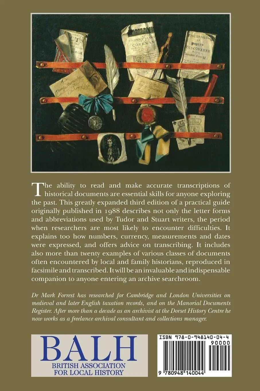 Rückseite: 9780948140044 | Reading Early Handwriting 1500-1700 | Mark Forrest | Taschenbuch